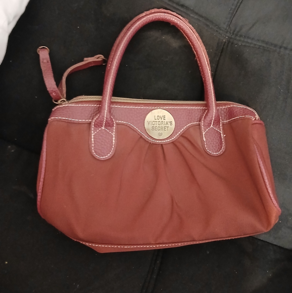 Vintage Victoria Secret Burgundy Handbag